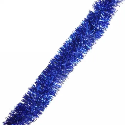 Мишура 2 м 6 см «Изумрудный блеск», Синий