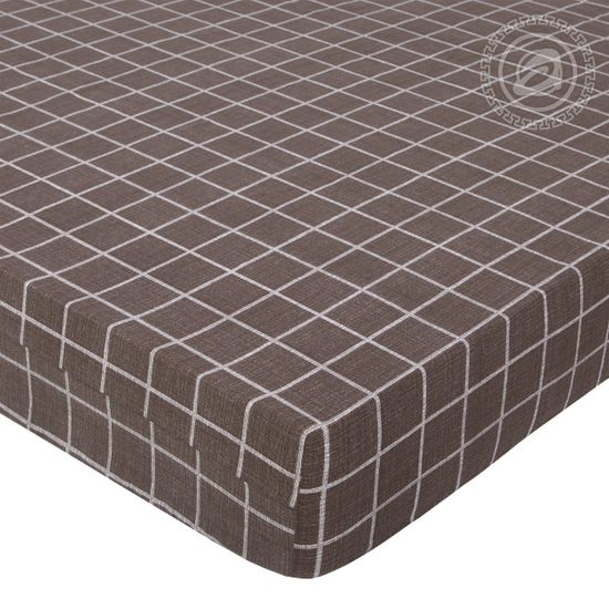 Двухспальный комплект постельного белья с простыней на резинке Шик бязь Премиум наволочки 70x70 см