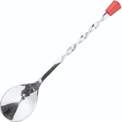 Ложка барная «Пробар»;сталь нерж.;,L=180,B=35мм;серебрист. (Цвет: серебристый)