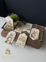 Декор подвесной "Милый кролик" в ассортименте 9x15 см