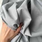 Фактурный хлопок «Рельеф» Пыльно-голубой