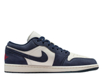 Кроссовки Air Jordan 1 Low SE Obsidian/University Gold/Chile Red/Obsidian