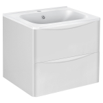 База под раковину Paola 600 подвесная, 2 выкатных ящика soft close, G.White, , шт