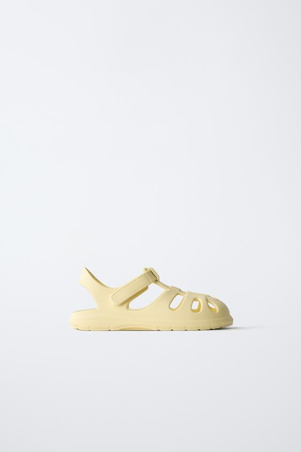 ZARA BAREFOOT САНДАЛИИ, ЖЕЛТЫЙ