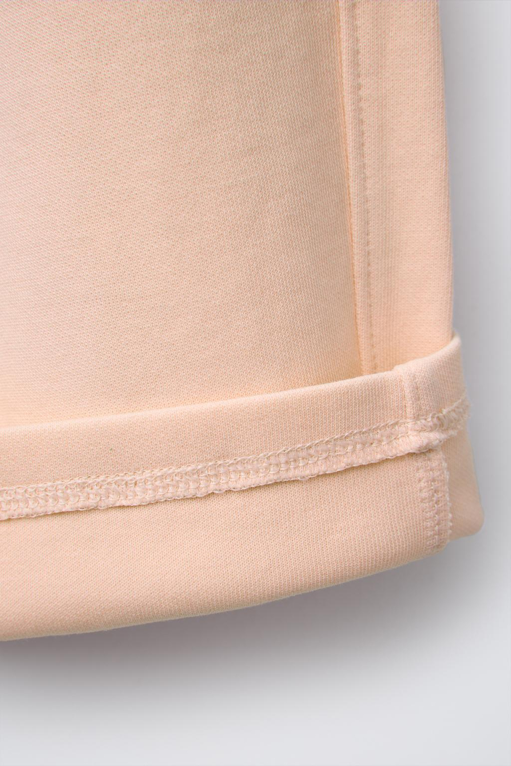 Брюки wide leg из ткани интерлок
