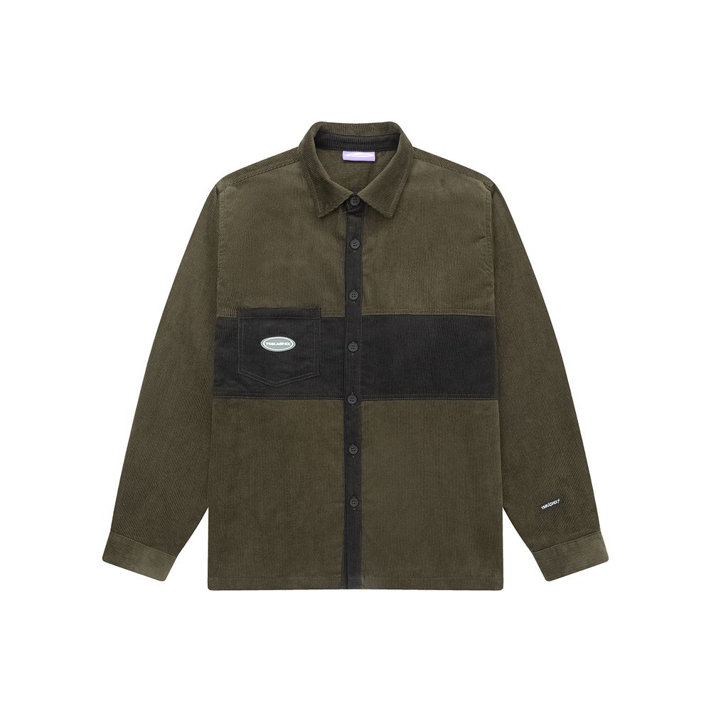 РУБАШКА YMKASHIX VELVET BUTTON