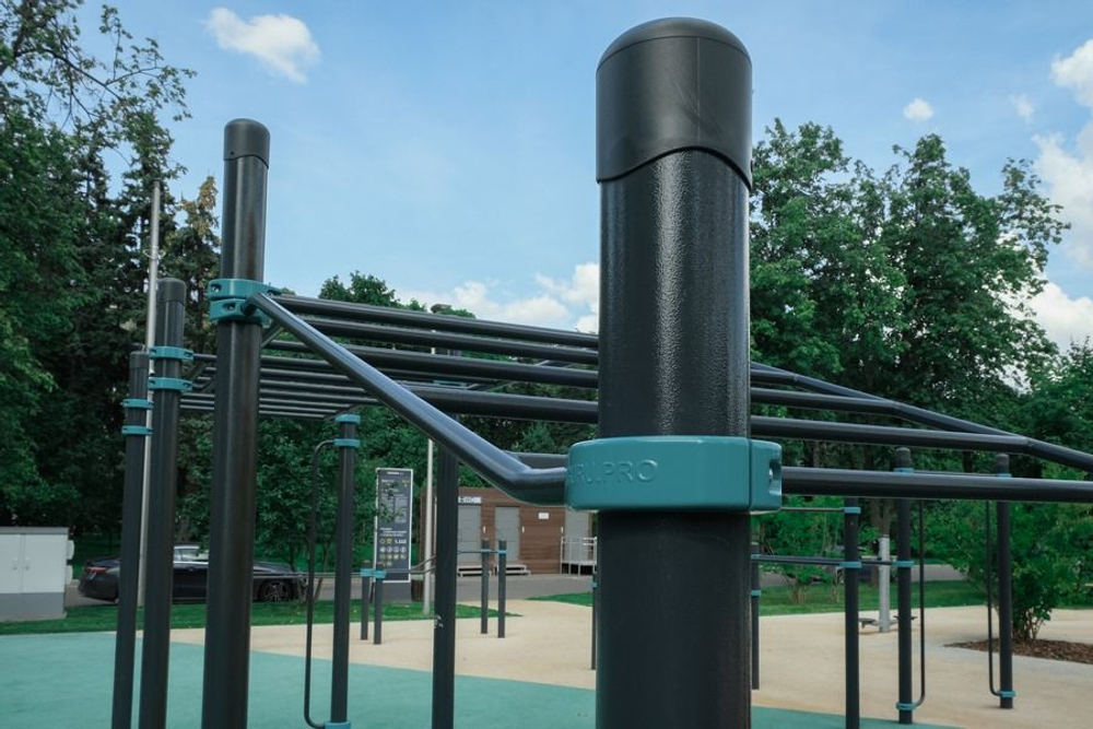 Рукоход в подъем, рукоход классический 2-х уровневый и вертикальные поручни для колясочников - Ома