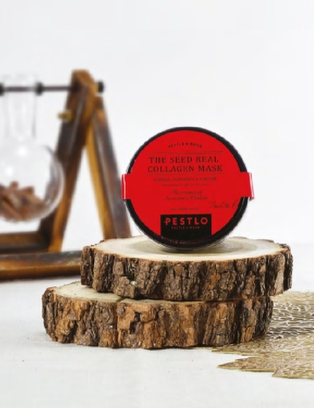 Pestlo Коллагеновая маска из 100% морского коллагена The Seed Real Collagen Mask