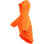 Кофта - толстовка для мелких пород собак «BRO Style», цвет оранжевый, р M (на флисе)