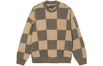 Толстовки Stussy FW21 Blur Checker Fleece Mock Neck, 218129