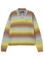 Мужской Свитер Ombre Polo Collar