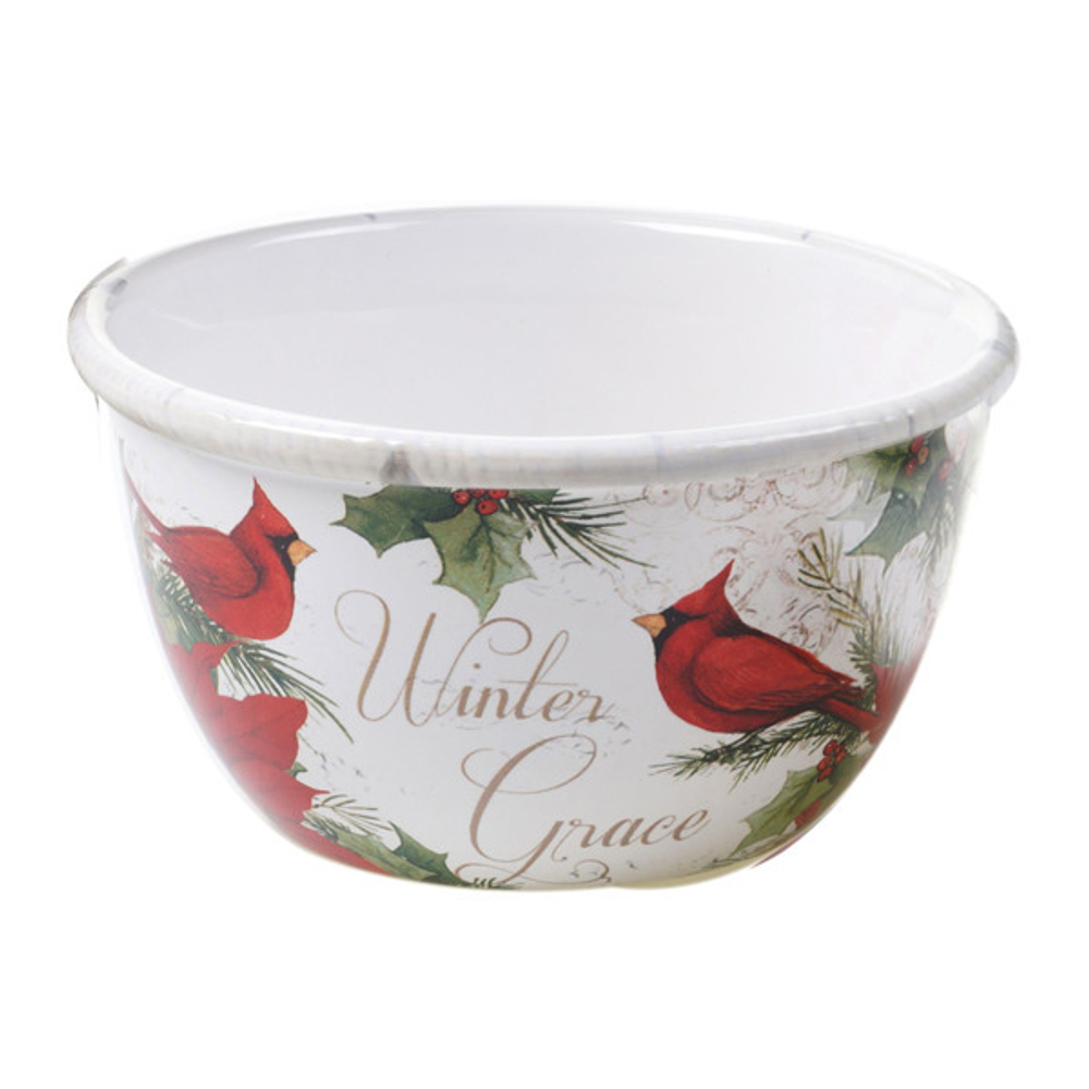 Салатник индивидуальный 14см Certified International Зимний сад Птицы