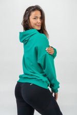 Кофта BRANDED OVERSIZED HOODIE GYM RAT 256 Зеленая