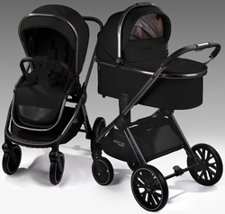 Детская коляска AmaroBaby Motus Premium Ecco 3 в 1 черный