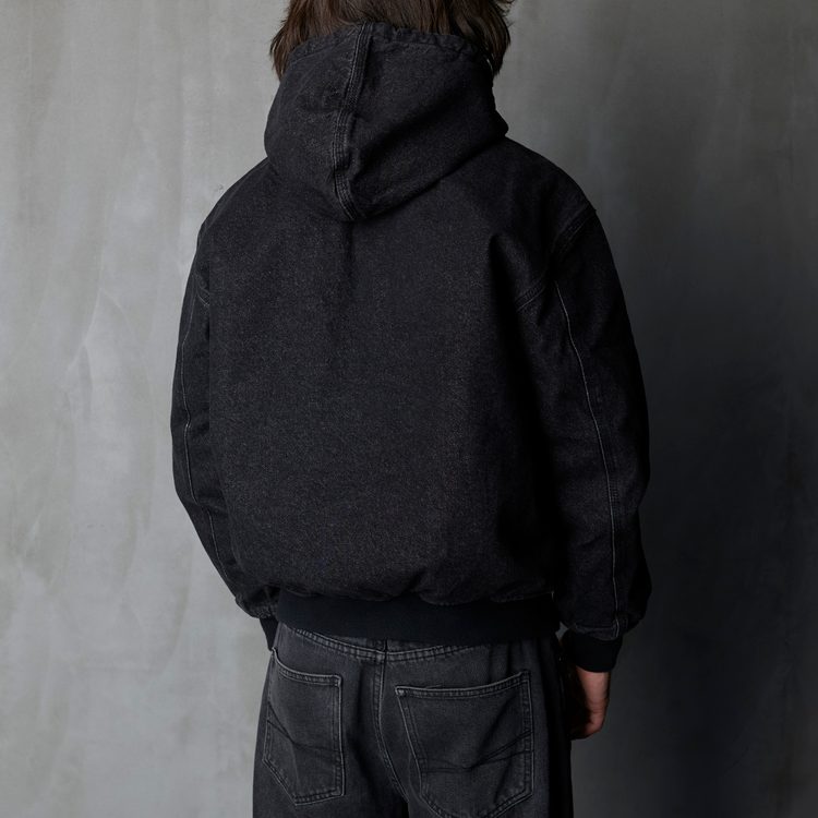 Куртка мужская Dickies Hooded Denim Jacket  артикул:DK0A89FBL241 - купить в магазине Дайс