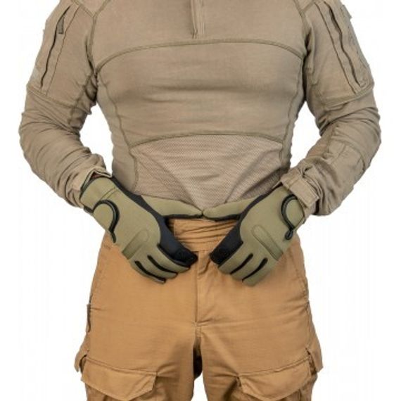 Перчатки Helios рыбацкие неопрен. Хаки р. M