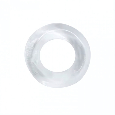 Эрекционное кольцо без рельефа №1 ROSYLAND (прозрачный) (Цвет: прозрачный)
