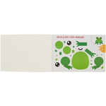 Альбом для рисования А4 20л., Канц-Эксмо, КБС, мелованный картон, матовая ламинация, с листами для аппликации, "Веселый песик"