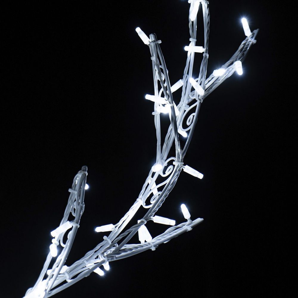 Композиция из светодиодных фигур "Семья оленей"