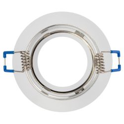 Встраиваемый светильник декоративный ЭРА DK94 ICE MR16 GU5.3 белый | Декоративные встраиваемые светильники