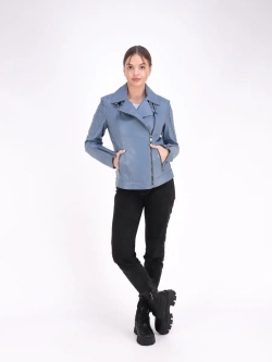 Косуха женская натуральная кожаная