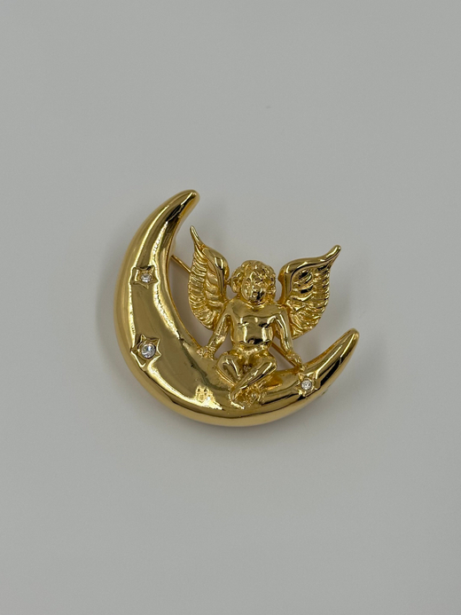 Брошь Ангел на Луне Givenchy
