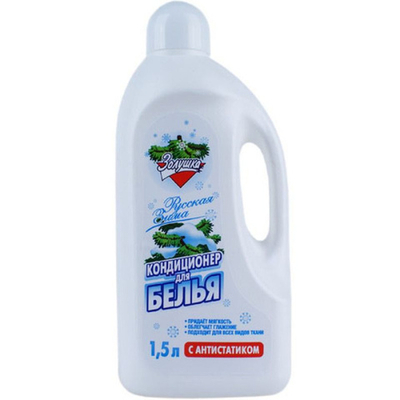 Кондиционер д/белья 1.5л ЗОЛУШКА (1/6) Русская зима