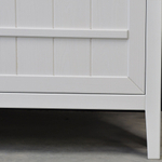 Белый деревянный комод Карлос 3 двери, 160х45х90