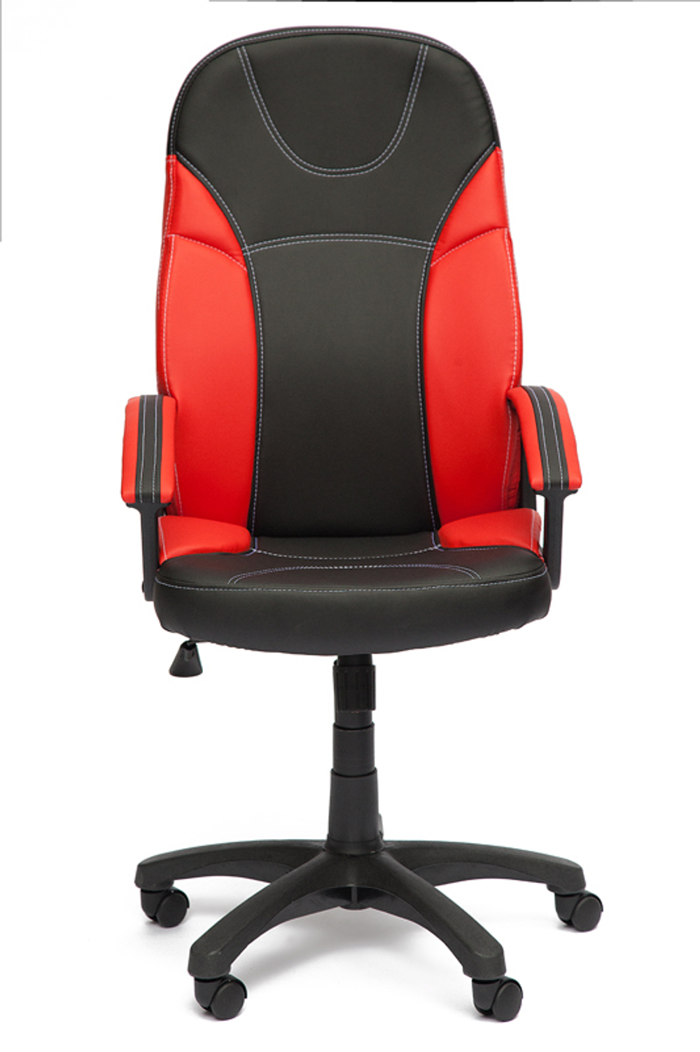 Twister Кресло офисное (черный/красный кожзам)