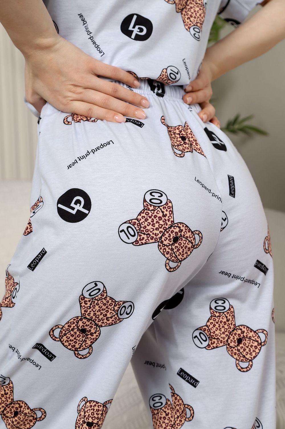 Пижама Амальфи-2 Виотекс СЕРЫЙ