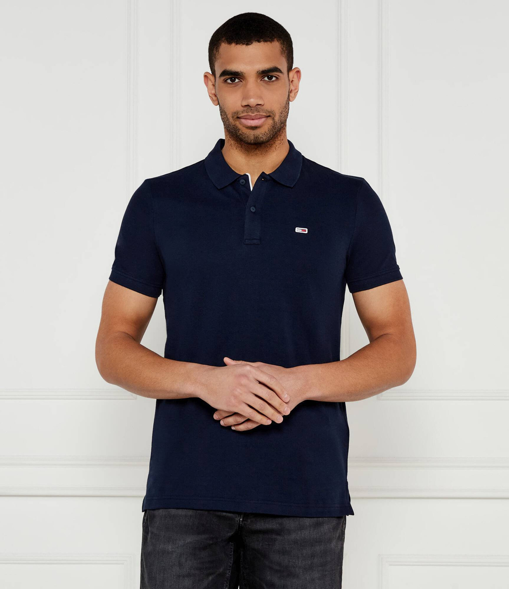 Поло Tommy Jeans - темно-синий(DM0DM20676)