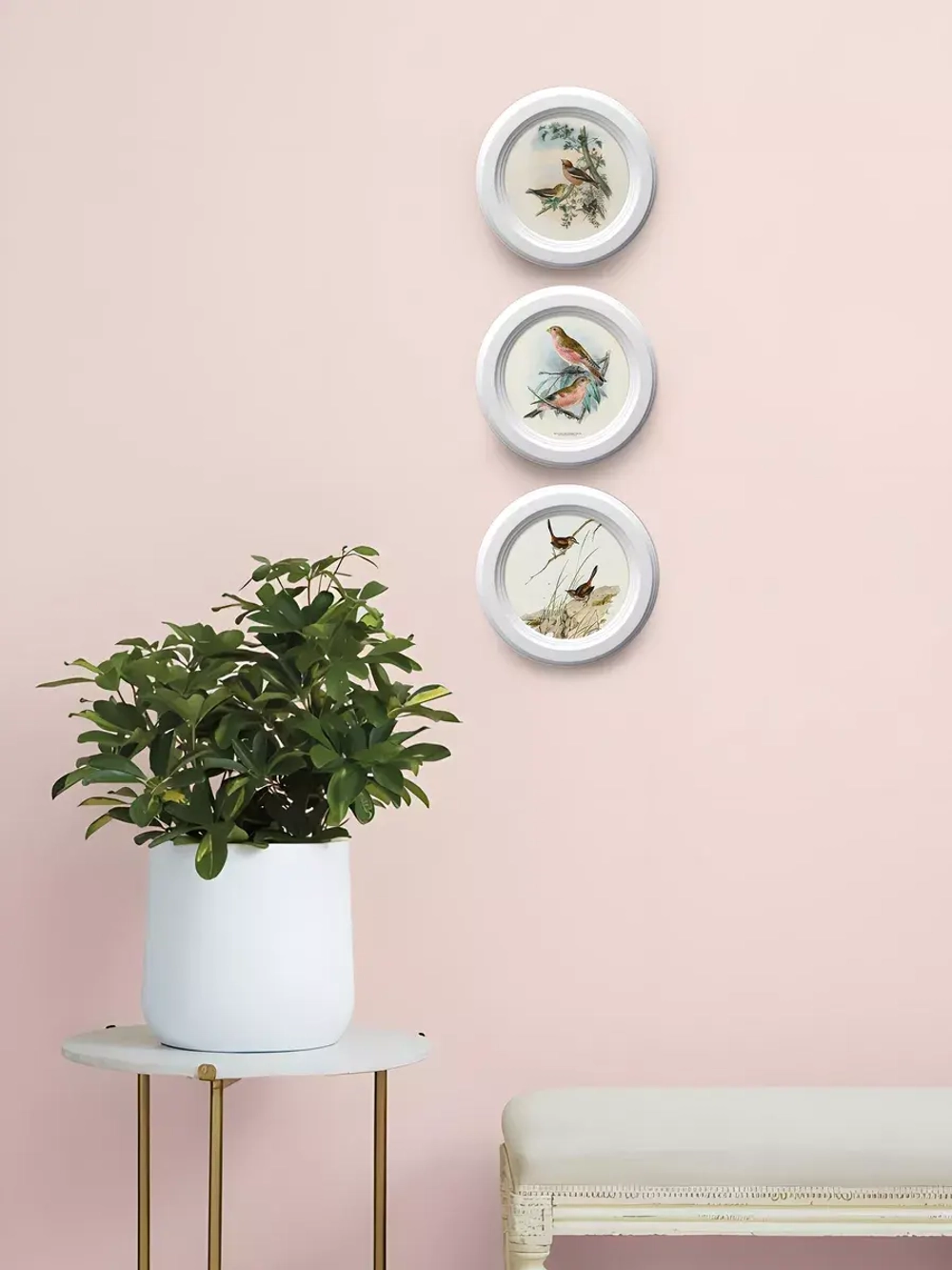 Картины на стену интерьерная на холсте 3 шт 17.5 см