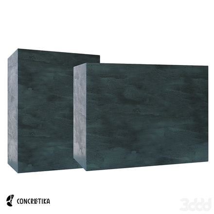 Кашпо DEVIDER OCEAN GREEN 90 x 35 x 70