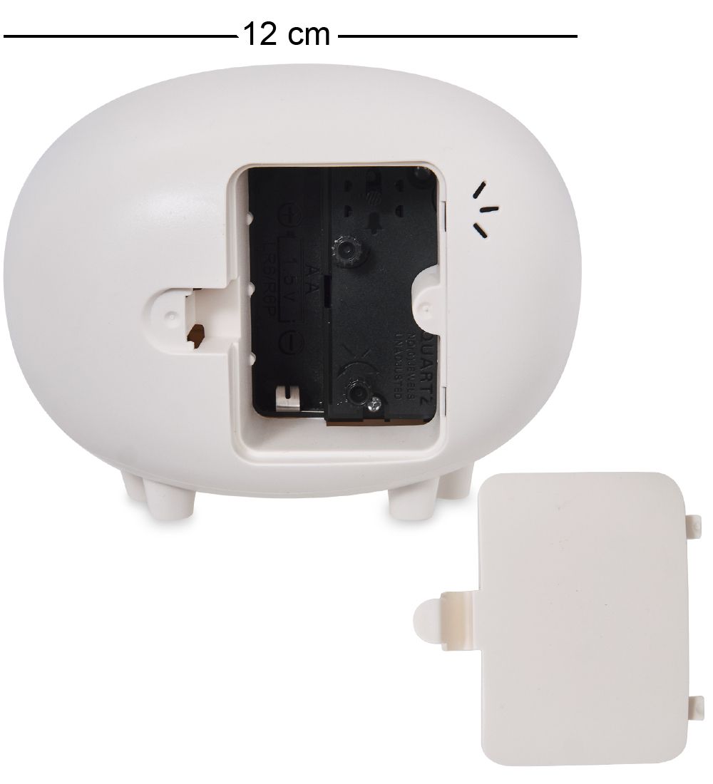 GAEM Art CL-28/3 Будильник «Скрипичный ключ» белый