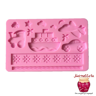 Молд силиконовый "Техника", 20*12,7*1 см