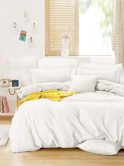 Простынь Сказка "Whites" 240х215 см, перкаль