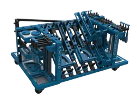 Станок для гибки арматуры Vektor GW42SA с доводчиком