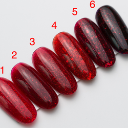 Гель-лак IVA NAILS RED GLOSS №3, 8ml