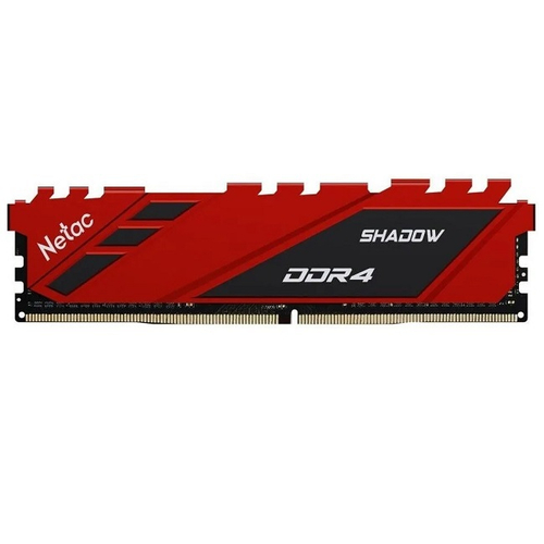 Модуль памяти DIMM DDR4 16Gb, 2666Mhz, Shadow Red (NTSDD4P26SP-16R)