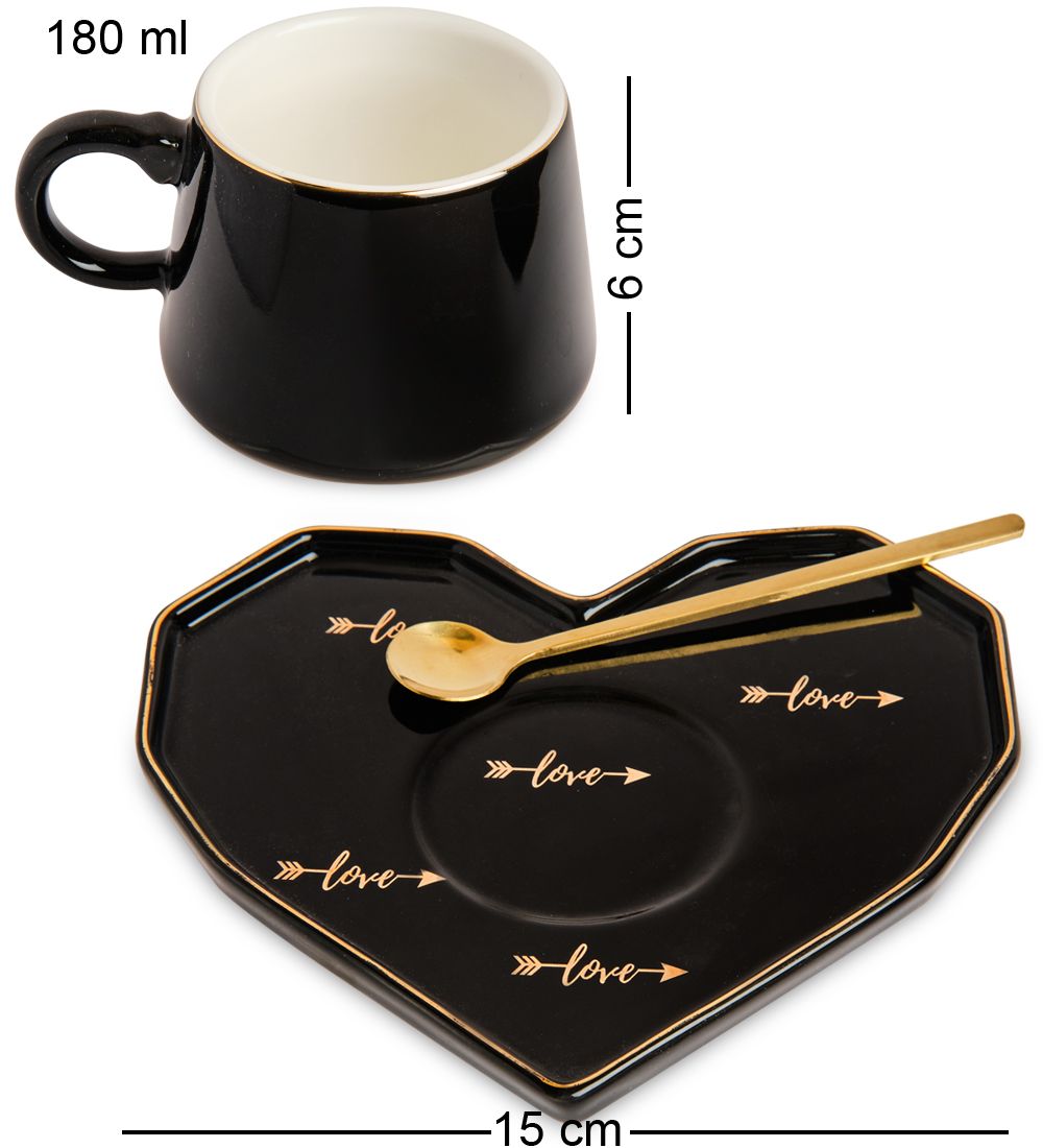 MUG-404/4 Чайная пара «Будь моей половинкой»