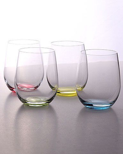 Набор бокалов для воды 4шт Riedel The O Wine Tumbler Happy
