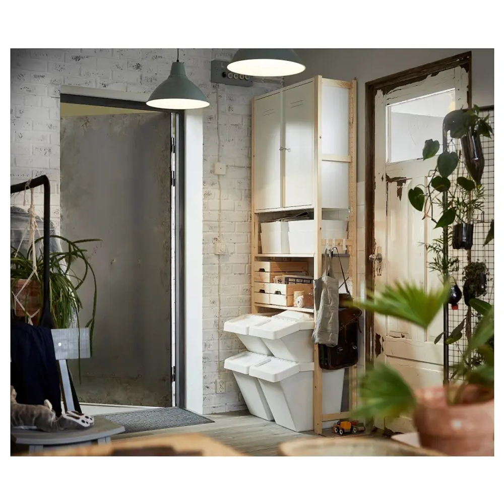 Стойка - IVAR IKEA/ ИВАР ИКЕА, 226х30 см, под беелный дуб