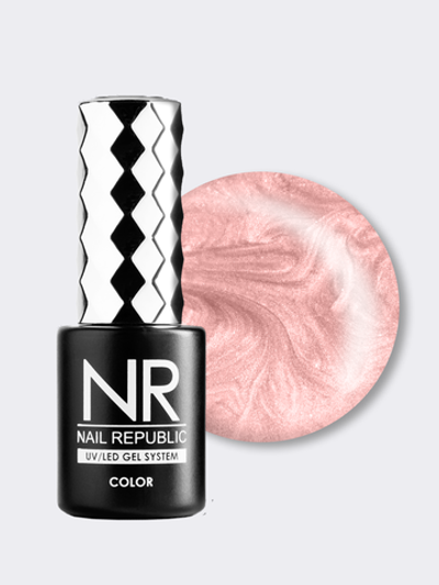 NR Pearl Nude Гель лак Кошачий глаз перламутровый CAT-696, 10мл
