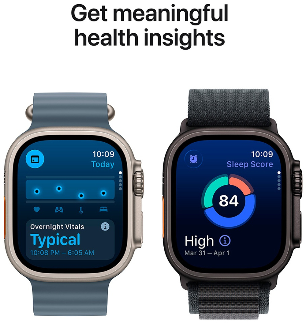 Смарт-часы Apple Watch Ultra 3 2025 GPS + Cellular L 49 мм черный-черный