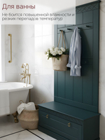 Сундук в прихожую Индра, 91х40х41.5, из МДФ, изумруд, Dipriz