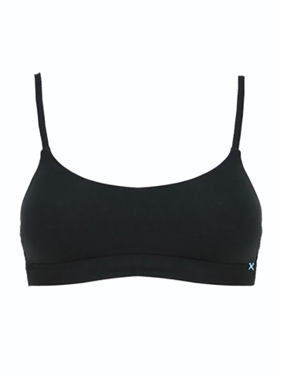 Бюстгальтер-топ с мягкими двухслойными чашками (Размер: 3B) (Цвет: черный)