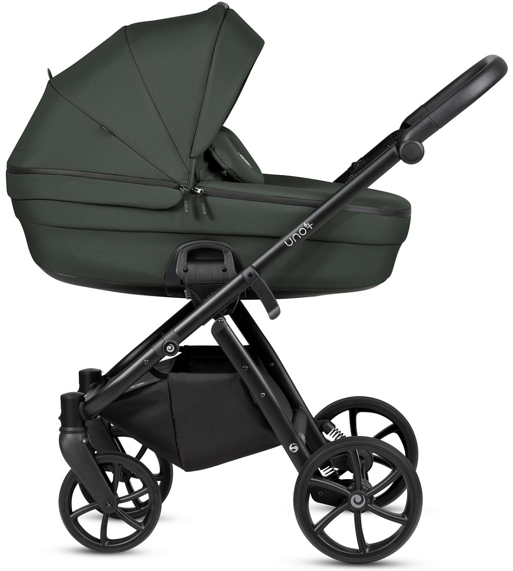 Детская коляска Tutis Uno 6 Plus Essential collection 3 в 1 с автокреслом Elo Lux EduSky Black 1602144 Pistaccio