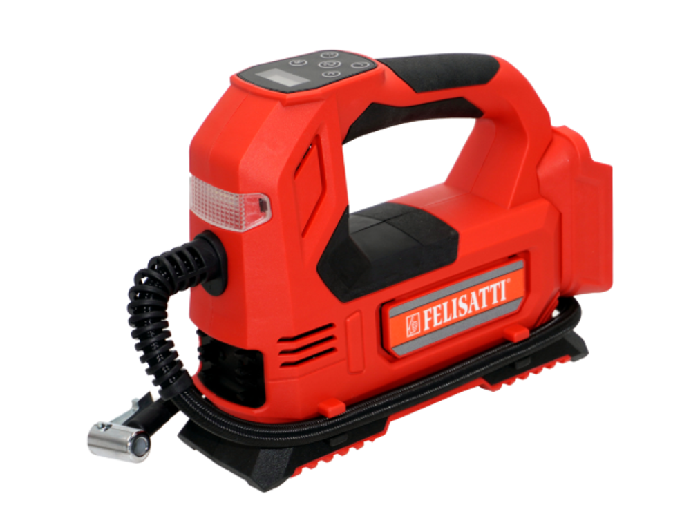 Аккумуляторный автомобильный компрессор Felisatti АКК-18Л3 (картон, без аккум.и ЗУ)