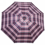 Зонт женский механический «Классическая клетка» d-100см, в, длина в слож. виде 24см