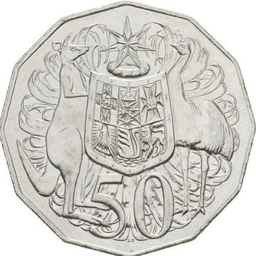 50 центов 1999-2019 Австралия